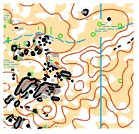 Excerto do mapa